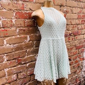 SILENCE + NOISE Powder Blue Romper